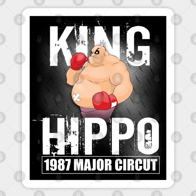 King Hippo Magnet by CoolDojoBro